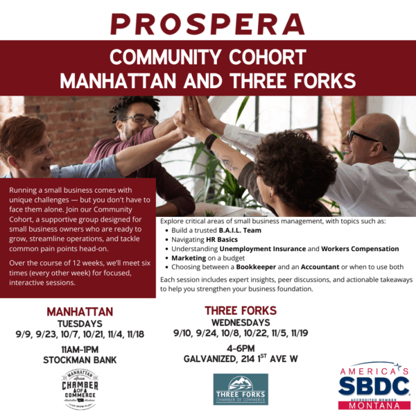 Community Cohort manhattan and Three Forks