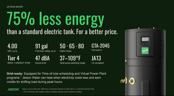 Jetson heat pump